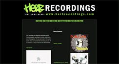 Desktop Screenshot of herbrecordings.com